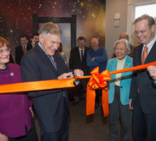 Photo of ribbon-cutting event